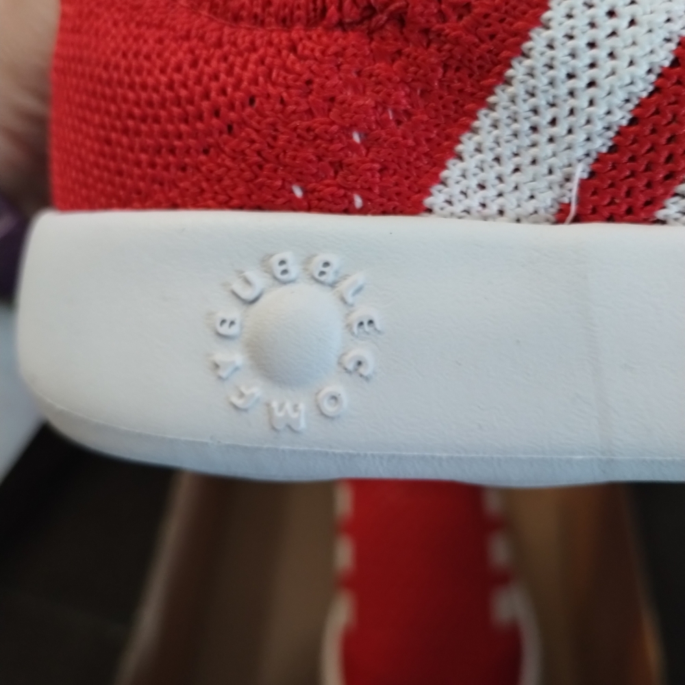 Adidas Kids Sneakers Red and White Brand New Size 10k